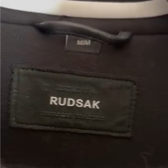 Rudsak Jacket with Leather trim size Medium - Picture 4 of 4